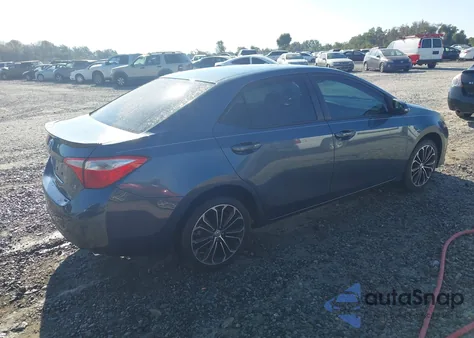2014 Toyota Corolla S Plus from USA, damaged, VIN 2T1BURHE3EC224295